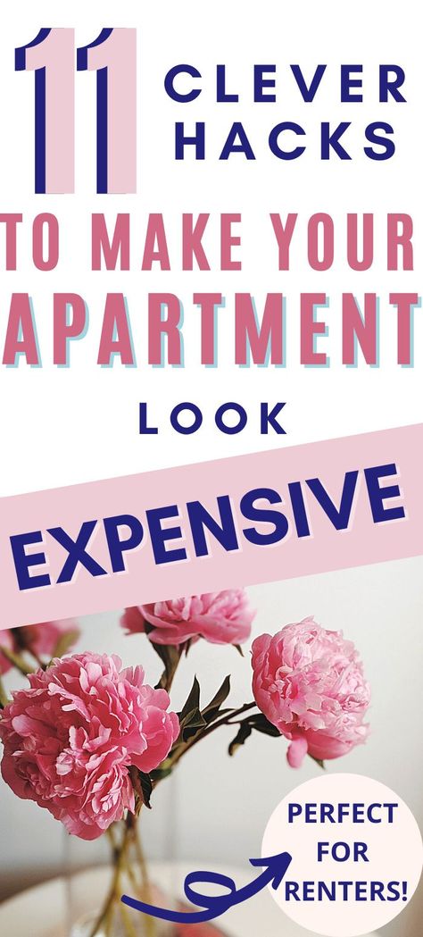 Make Your Apartment Look Expensive, Small Apartment Hacks, Rental Home Decor, Apartment Hacks, Apartment Decorating Living, Small Condo, Apartment Decorating On A Budget, Apartment Decoration, Apartment Makeover