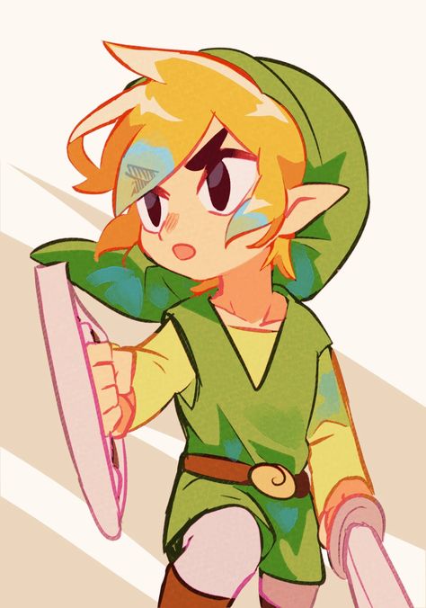 Toon Link, Zelda Funny, Sun And Moon Drawings, Link Art, Amazing Minecraft, Link Zelda, Wind Waker, Moon Drawing, Zelda Art