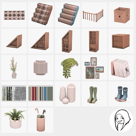 [DOWNLOAD] Happy Stairways set | Patreon Muebles Sims 4 Cc, Sims Packs, Sims 4 Clutter, Sims 4 House Building, The Sims 4 Packs, Sims 4 Expansions, Tumblr Sims 4, Free Sims, Sims 4 House Design