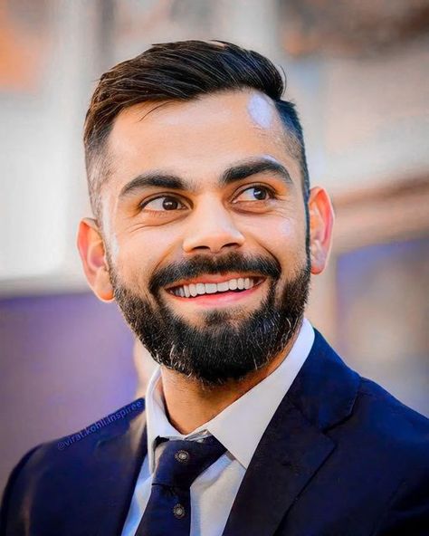 Virat Kohli Face, Virat Kohli Beard, Virat Kohli Portrait Photography, Virat Kohli Hairstyle, Ducktail Beard, Ab De Villiers Photo, Groom Dress Men, Virat Kohli Instagram, Photo Album Layout