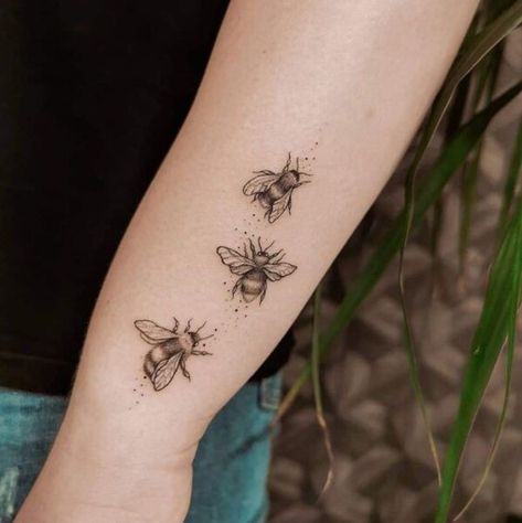 30 Best Bumblebee Tattoo Ideas  9 Bees Tattoo, Bee Tattoo Meaning, Queen Bee Tattoo, Small Bee Tattoo, Honeycomb Tattoo, Honey Bee Tattoo, Bee Tattoos, Bumble Bee Tattoo, Autumn Tattoo