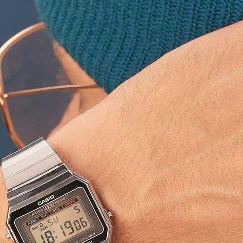 H.Samuel on Instagram: "Nothing beats a classic Casio Vintage. #StyleToMakeYouSmile: 5089522 . . . . #CasioVintage #A700WE #VintageWatchesUK #retrowatch #streetstyles #watchcollectors #wristcheck #wristgram #streetsylelondon #timepieces #HSamuel" Casio Vintage, Street Syle, Retro Watches, Make You Smile, Street Style, On Instagram, Quick Saves, Instagram