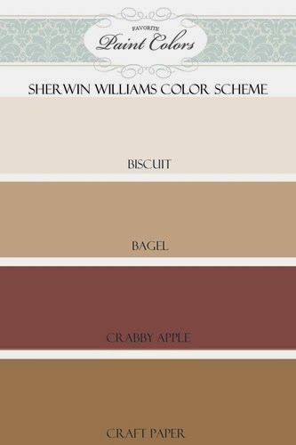 Favorite Paint Colors - Sherwin Williams color scheme Primitive Paint Colors, Sherwin Williams Color Schemes, Interior Paint Colors Schemes, Primitive Bathrooms, Red Brick Wall, Sherwin Williams Colors, Primitive Homes, Favorite Paint Colors, Pintura Exterior