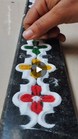 Door Rangoli Designs Simple, Door Rangoli Designs, Rangoli Border Designs Simple, Border Rangoli Designs Simple, Door Rangoli, Border Rangoli Designs, Border Rangoli, Krishna Flute, Simple Rangoli Designs Images