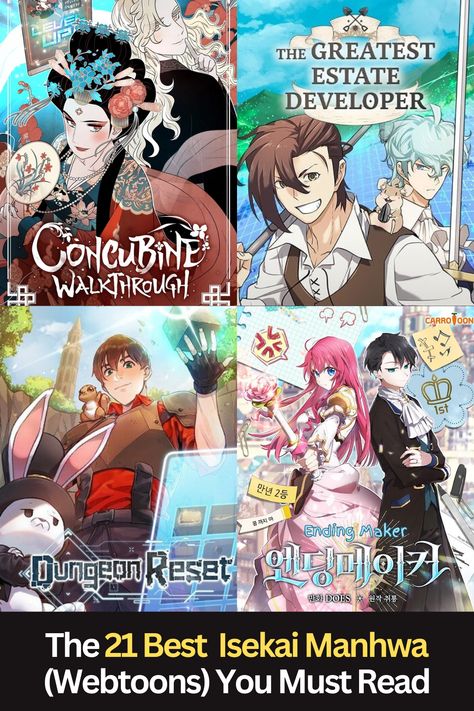 Best Isekai Manhwa (Webtoons) Recommendation to Read Isekai Manhwa Recommendations, Isekai World, Webtoon Recommendations, Manhwa Recommendation, Isekai Manhwa, Korean Manhwa, Isekai Anime, The Otherworld, Manhwa Recommendations