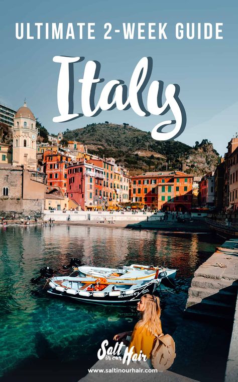 Italy Travel Guide: The Ultimate 2-week Italy Travel Itinerary  #italy #traveltips #travel #guide #route #italy2weeks #italytravel #italia #italytrip   | Italy 2 weeks | Italy Travel Route | How to travel italy in 2 weeks Italy Travel Itinerary, Itinerary Italy, Europe Itinerary, Italian Cities, Italy Tourism, Florence Italy Travel, Italian Phrases, Italian Vacation, Italy Itinerary