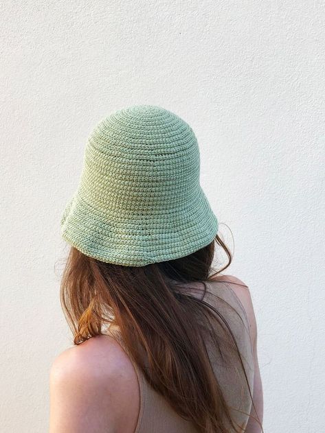 Green bucket hat outfit