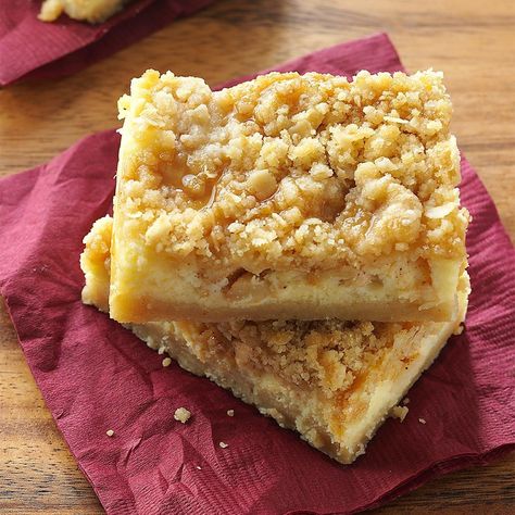 Desserts Bars, Caramel Cheesecake Bars, Apple Cream Cheese, Store Bought Pie Crust, Cheesecake Squares, Apple Caramel, Cream Cheese Bars, Apple Bars, Caramel Apple Cheesecake