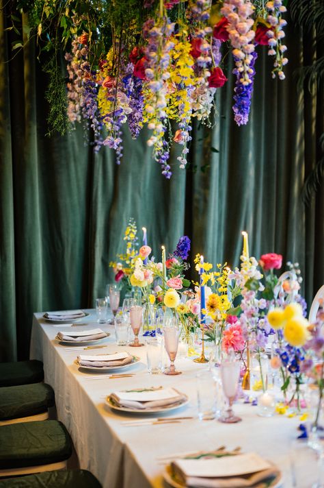 Disco Garden Party, Spring Event Ideas, Indoor Garden Party, Garden Party Ideas, The Bowery Hotel, Secret Garden Parties, Bowery Hotel, Martha Weddings, Garden Theme Wedding