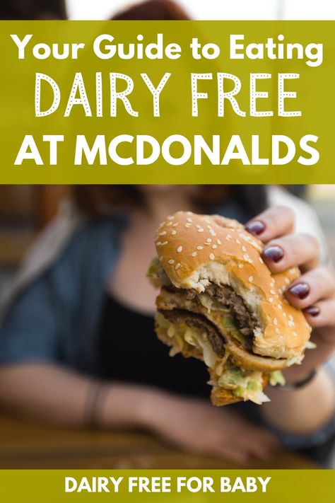 Dairy Free Fast Food Guide, Dairy Free Fast Food, Dairy Free Baby, Free Mcdonalds, Mcdonalds Breakfast, Grape Salad, Dairy Free Diet, Salad Recipes For Dinner, Reduce Food Waste