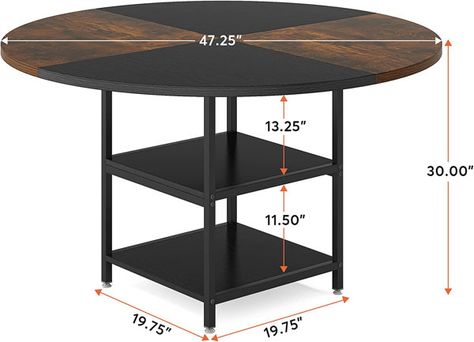 Large Dinner Table, Small Dinner Table, Round Dining Table For 4, Round Dinner Table, Dining Table For 4, Wooden Kitchen Table, Traditional Dining Tables, Round Dining Table Modern, Dining Table With Storage