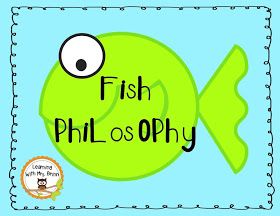 Fish Philosophy, Education Philosophy, Fish Theme, Leadership Summit, Teaching Philosophy, Teacher Treats, Class Management, Character Education, School Counselor