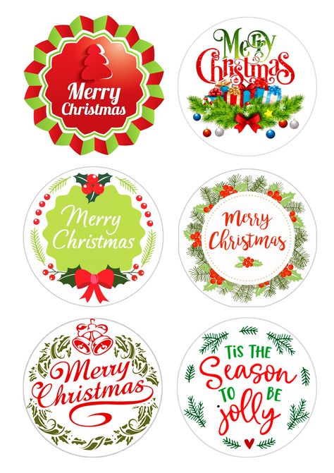 Christmas Toppers Printable, Brownies Decoration, Merry Christmas Cake Topper, Decorated Brownies, Mdf Ideas, Xmas Labels, Cake Topper Printable, Christmas Resin, Disney Christmas Ornaments