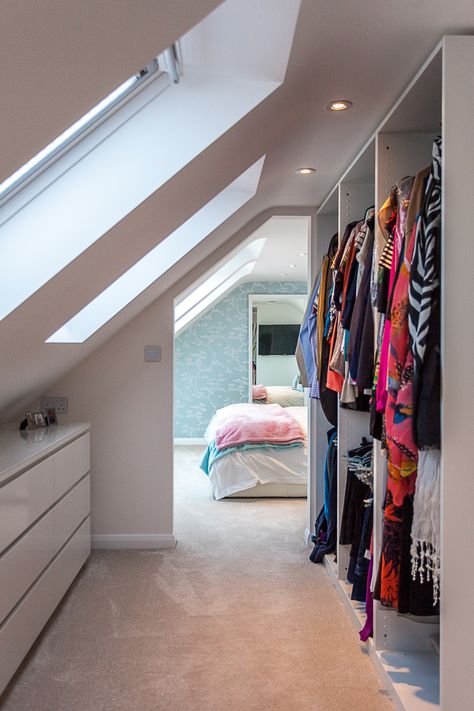 Loft Conversion Bedroom, Attic Bedroom Designs, London Houses, Attic Remodel, Loft Room, Attic Bedroom, Attic Rooms, Loft Conversion, Room Design Bedroom