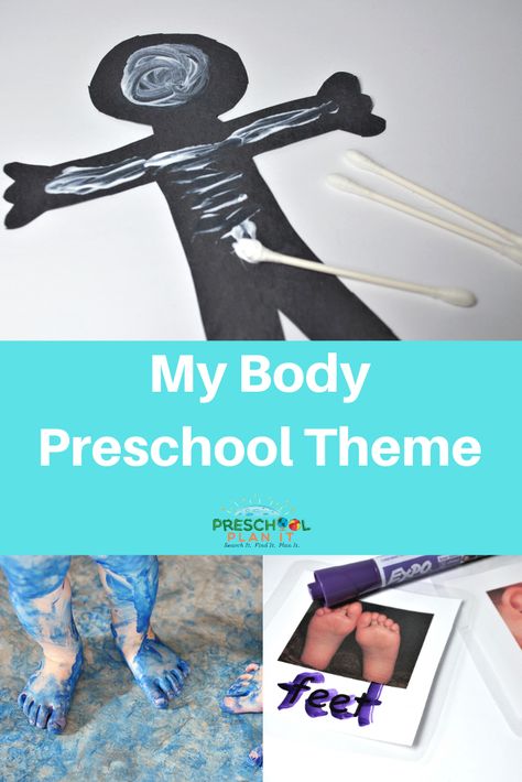 Part Of Body Lesson Plans, My Body Lesson Plan For Toddlers, My Body Lesson Plans For Preschool, Body Parts Crafts For Kids Preschool, My Body Preschool Theme, Body Parts Activities For Toddlers, Body Preschool Theme, My Body Activities For Preschoolers, My Body Preschool