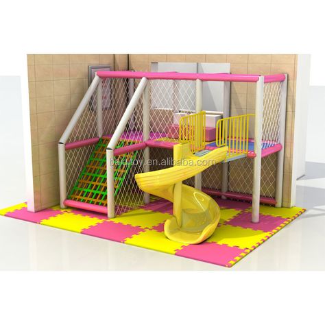 Playground Idea, Indoor Soft Play, Daycare Business Plan, Commercial Indoor Playground, Indoor Amusement Parks, Playground Indoor, Indoor Playroom, Daycare Design, Playground Slide