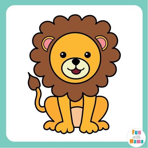 How To Draw A Lion Easy Cartoon Drawing Drawings step by step for kids #drawingsstepbystepforkids Drawing ideas #drawingideas Drawing ideas for kids #drawingideasforkids 3.82 Lion Easy Drawing, Draw A Lion Easy, Lion Cartoon Drawing, Lion Drawing Easy, Lion Drawing Simple, Lions For Kids, Christmas Drawings For Kids, Draw A Lion, Drawing Ideas For Kids