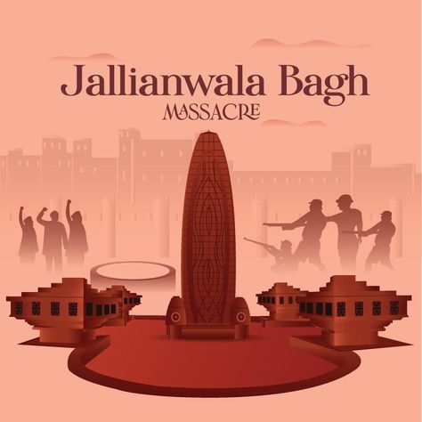 Jallianwala Bagh Massacre Creative Ad Jallianwala Bagh, Mother Language Day, Ice Bear We Bare Bears, India Independence, Ice Bears, Medical Tests, Corrugated Box, Amritsar, We Bare Bears