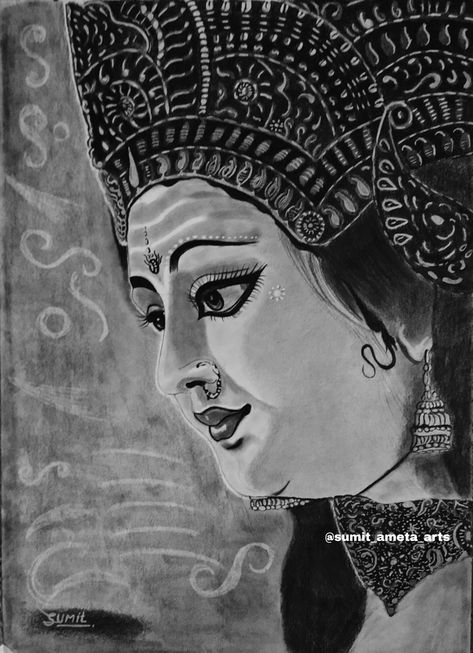 mata rani sketch Mata Rani Sketch Pencil, 4k Wallpaper Download, Jai Mata Di, Mata Rani, Architectural Prints, 4k Wallpaper, Wallpaper Download, Book Art Drawings, Wallpaper Downloads