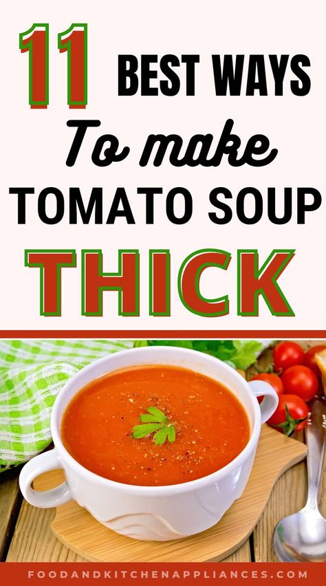 How To Thicken Tomato Soup, Homemade Tomatoes Soup Recipes, Tomato Soup Creamy, Tomato Soup From Scratch, Recipe Using Tomatoes, Sauce For Vegetables, Homemade Tomato Soup Recipe, Fresh Tomato Soup, Dry Soup Mix