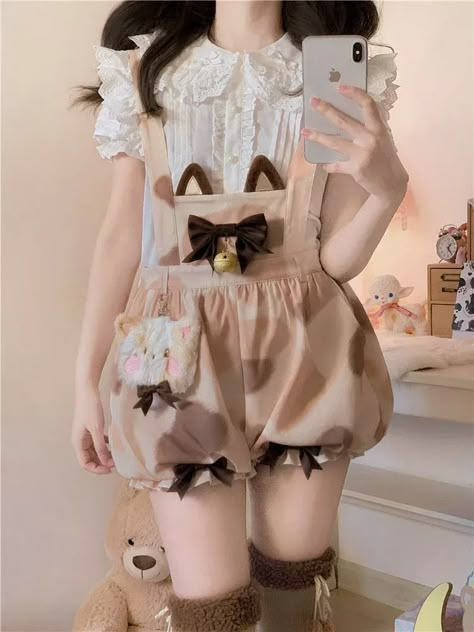 Cutecore Dress, Cute Oc Outfits, Cat Outfit, Kawaii Outfit Ideas, Cat Dress, Clueless Outfits, Swimsuit Material, Pastel Outfit, Floral Cat