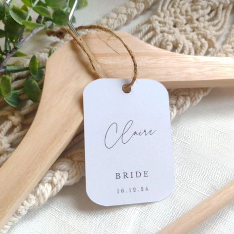 Our new hanger tags make for stunning bridal prep photos 😍 https://designsbypeachykeen.etsy.com/listing/1808742611 #hangertags #onthedaystationery #bridalparthangertags #coathangertags Bridal Prep Photos, Wedding Dress Coat, Bridesmaid Hanger, Suit Hangers, Wedding Dress Hanger, Bridal Prep, Dress Hanger, Wedding Tags, For Wedding Dress