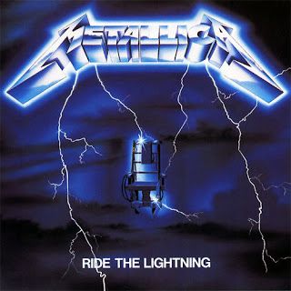 Metallica - Ride the lightning Metallica Ride The Lightning, Metallica Song, Metallica Albums, Tenacious D, Rock Album Covers, The Scorpions, Ride The Lightning, Metal Albums, Pochette Album