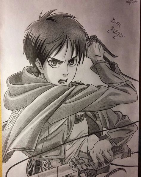 Arteyata (@Arteyata) | Twitter Naruto Sketch, Attack On Titan Eren, Anime Canvas Art, Eren Yeager, Attack On Titan Fanart, Attack On Titan Levi, Attack On Titan Art, Anime Canvas, Eren Jaeger