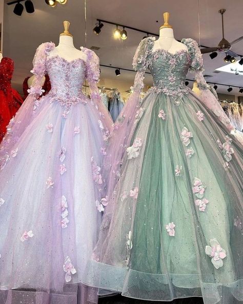 Fairy Themed Quinceanera Dress, Fairytale Quince Dress, Green And Purple Quinceanera Dresses, Purple Debut Dress, Rapunzel Quinceanera Dress, Fairy Quinceanera Dress, Light Purple Quince Dresses, Rapunzel Gown, Purple Quince Dress