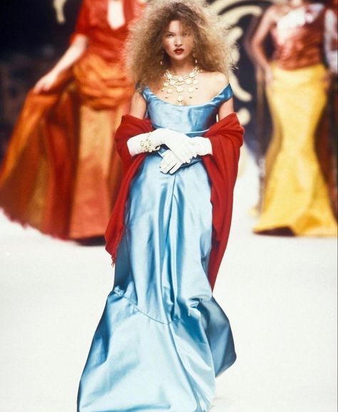 Vivienne Westwood Archive Runway, Vivienne Westwood Corsets, Vivienne Westwood Archive, Vivienne Westwood Gown, Blue Vivienne Westwood, Archival Fashion, 1995 Fashion, Vivienne Westwood Designs, Vivian Westwood