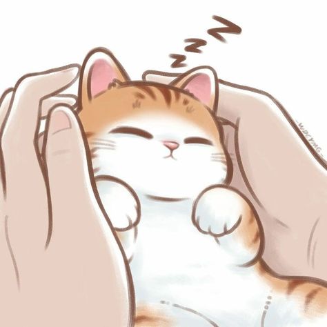 Cat Being Held, Kitten Drawing Cute, Cat Pattern Wallpaper, Kitten Drawing, Cat Emoji, Arte Do Kawaii, Cute Cat Drawing, Cute Tumblr Wallpaper, Being Held