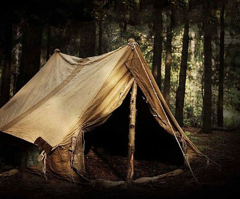 Horror Movie Survival Camp Out Zelt Camping, Between Two Worlds, Camping Aesthetic, Canvas Tent, Survival Shelter, Family Camping Trip, Posing Ideas, Autumn Forest, Life Is Strange