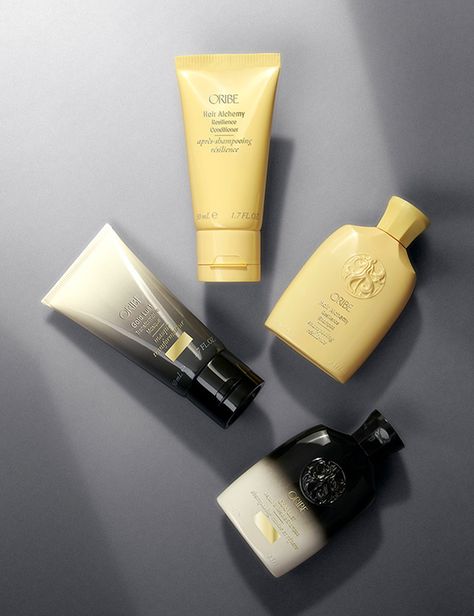 Hair Alchemy | Collections | Oribe | United States Product Aesthetic, Waves Texture, Oribe Hair, Camper Remodeling, Platinum Hair Color, Oribe Hair Products, Muar, Good Shampoo And Conditioner, Prep Style