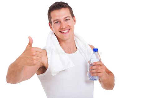 Fitness man thumb up. Handsome fitness man holding water bottle and giving thumb #Sponsored , #Paid, #paid, #thumb, #Fitness, #bottle, #Handsome Holding Water Bottle Reference, Holding Bottle Reference, Holding Water Bottle, Fitness Bottle, Thumb Up, Abstract Graphic, Male Hands, Art References, Mens Fitness