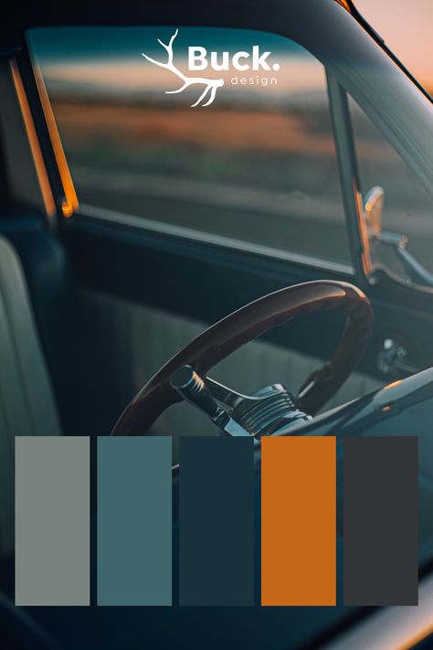 Color Palette Mens Fashion, Luxury Orange Color Palette, Dark Blue Orange Color Palette, Aviation Color Palette, Orange Black Colour Palette, Car Color Palette, Blue Orange Pallete, Vintage Car Color Palette, Rugged Cowboy