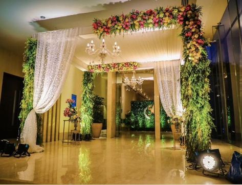 Decor Indian Wedding, Entrance Wedding, Wedding Gate, Decor Entrance, Gate Decoration, Dream Wedding Decorations, Entry Decor, Wedding Backdrop Decorations, Wedding Entrance