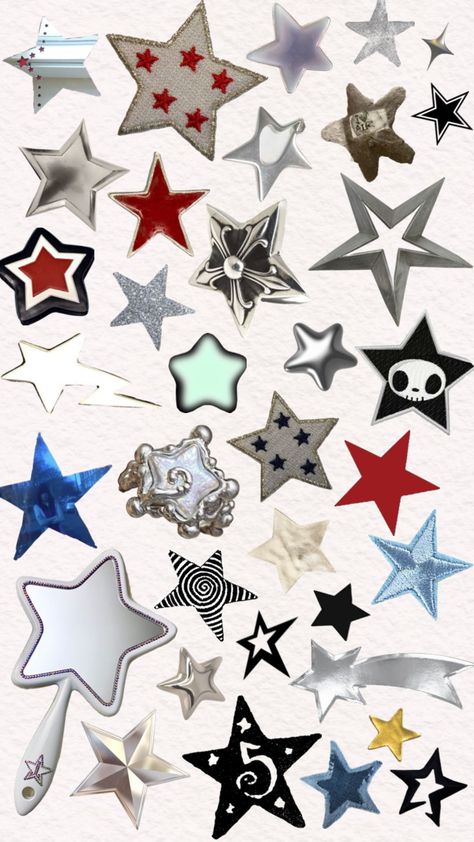 #miprimershuffle #myfirstshuffle Homemade Stickers, Yearbook Themes, Scrapbook Printing, Collage Scrapbook, Desain Signage, Iphone Case Stickers, Scrapbook Stickers Printable, Collage Background, Star Wallpaper