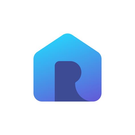 Rentberry logo, House, Keyhole, Letter R logo, Real company, real logo, Logos and Types, lettermark R. Logo Architecture, Logo House, R Logo, Life Logo, Logo Real, Letter R, Modern Branding, 로고 디자인, Logo Designs