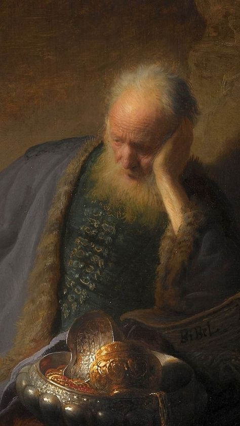 Rembrandt, Old Man, Art