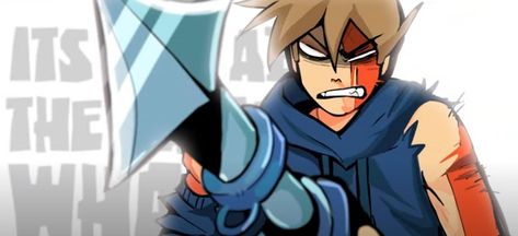 credits: adxrn from youtube Tord Eddsworld Banner, Banners For Youtube, Tom Eddsworld, Eddsworld Memes, Eddsworld Tord, Silly Bands, Eddsworld Comics, Youtube Banner, Funny Profile