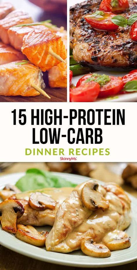 High Protein Low Carb Dinner, Ketone Recipes, Protein Dinner, Low Carb Meal, Healthy High Protein Meals, Resep Diet, Diner Recipes, Healthy Low Carb Recipes, Low Carb Dinner Recipes