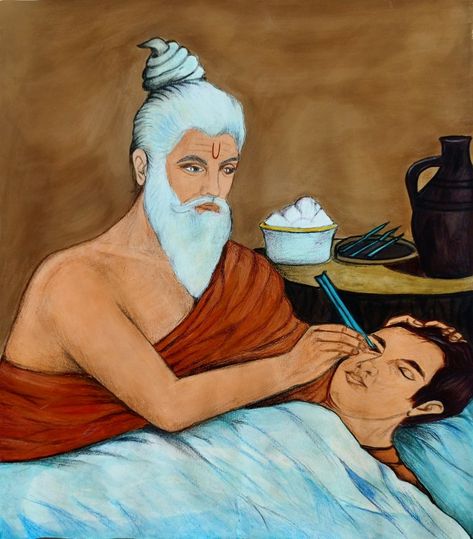 #ayurveda Ayurveda Paintings, Sita Agni Pariksha Painting, Aniruddhacharya Ji Photo, Sujata Achrekar Paintings, Ayurvedic Dinacharya, Drawing Competition, Ayurveda, Drawings