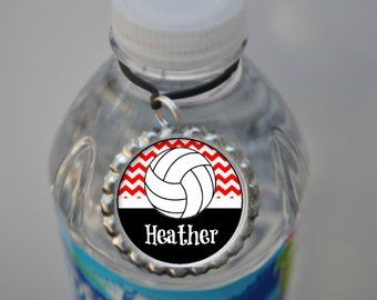 1 Personalized Red Chevron Volleyball Water Bottle Tags, 15 color choices varsity high school JV coach gift gifts JO team gift Water Bottle Tags, Jo Team, Volleyball Water Bottles, Swim Team Gifts, Gatorade Bottles, Gym Water Bottle, Sports Drinks, Bottle Drink, Gifts For Swimmers