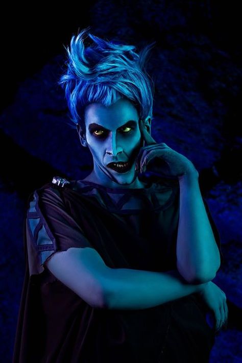 Hercules Makeup, Hades And Persephone Costume, Hades Cosplay, Persephone Costume, Hades Hercules, Disney Photoshoot, Hades Aesthetic, Makeup Event, Hades Persephone