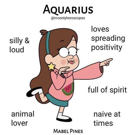 Aquarius Spirit Animal, Libra And Sagittarius, Everything Is Blue, Water Bearer, Mabel Pines, Air Signs, Power Colors, Zodiac Art, Personality Traits