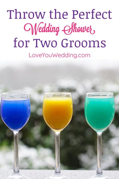 Want to throw an epic wedding shower for two grooms that they’re remember for the rest of their lives? Wedding Shower For Two Grooms, Gay Wedding Shower Ideas, Gay Bachelor Party Ideas, Groom Shower Ideas, Shower For Two, Wedding Guest Etiquette, Two Grooms, Groomsmen Gift Set, Couple Wedding Shower