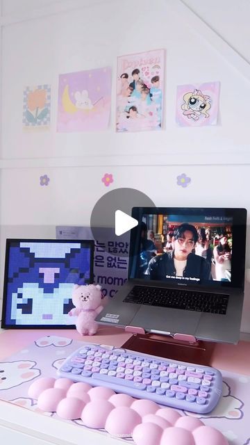 40 likes, 8 comments - roxannelacap on March 18, 2024: "Another day, another cute item to add to my desk! 🎀 @divoom_global Pixoo 64 is so cute yet it has a lot of functionalities. 😍 Ther..." Event Countdown, Hello Kitty Rooms, My Desk, Desk Setup, So Adorable, Another Day, Pastel Aesthetic, Art Display, Cuteness Overload