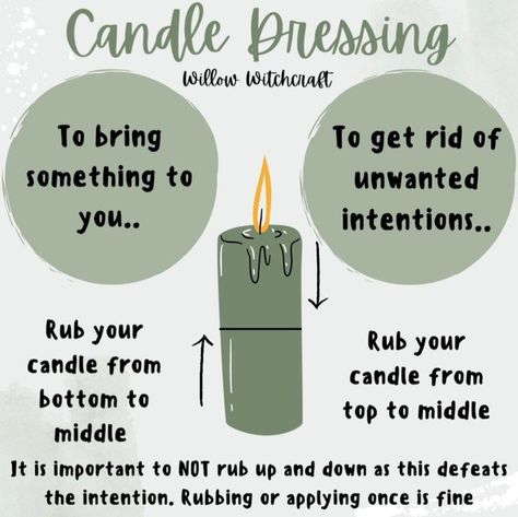 Candle Anointing, Witchcraft Candle Magic, Beginners Witchcraft, Candle Magik, Candle Magick Spells, Candle Magic Spells, Spells That Really Work, Witchcraft Candles, Good Luck Spells