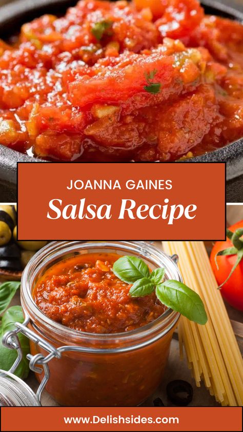 Joanna Gaines Salsa Recipe Red Salsa Recipe, Tomato Salsa Recipe Fresh, Magnolia Table Recipes, Joanna Gaines Recipes, Quick Salsa, Homemade Salsa Recipe, Mild Salsa, Hot Sauce Recipes, Fresh Tomato Salsa