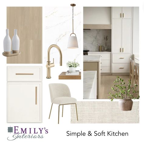 Who wouldn't love a simple and soft style kitchen? 🌿✨ Not your vibe? Let's design a custom mood board that perfectly matches your unique home and lifestyle! 🏡 - - Start with Emily’s. We’ll help you create a high-functioning stace that’s uniquely yours. Design, Sales, Installation. Send a DM, Walk-In, or Give us a call! (774) 214-9605 779 Hartford Turnpike, Shrewsbury, MA Visit us on Saturday 9a-2p and receive a complimentary Emily’s T-Shirt Refresh Kitchen, Pantry Door Ideas, Soft Kitchen, High Functioning, Beach House Kitchens, House Updates, Kitchen Transformation, Kitchen Interior Design Modern, Pantry Door